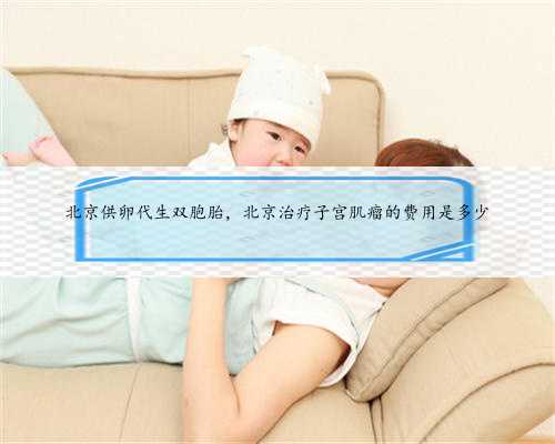 北京供卵代生双胞胎，北京治疗子宫肌瘤的费用是多少